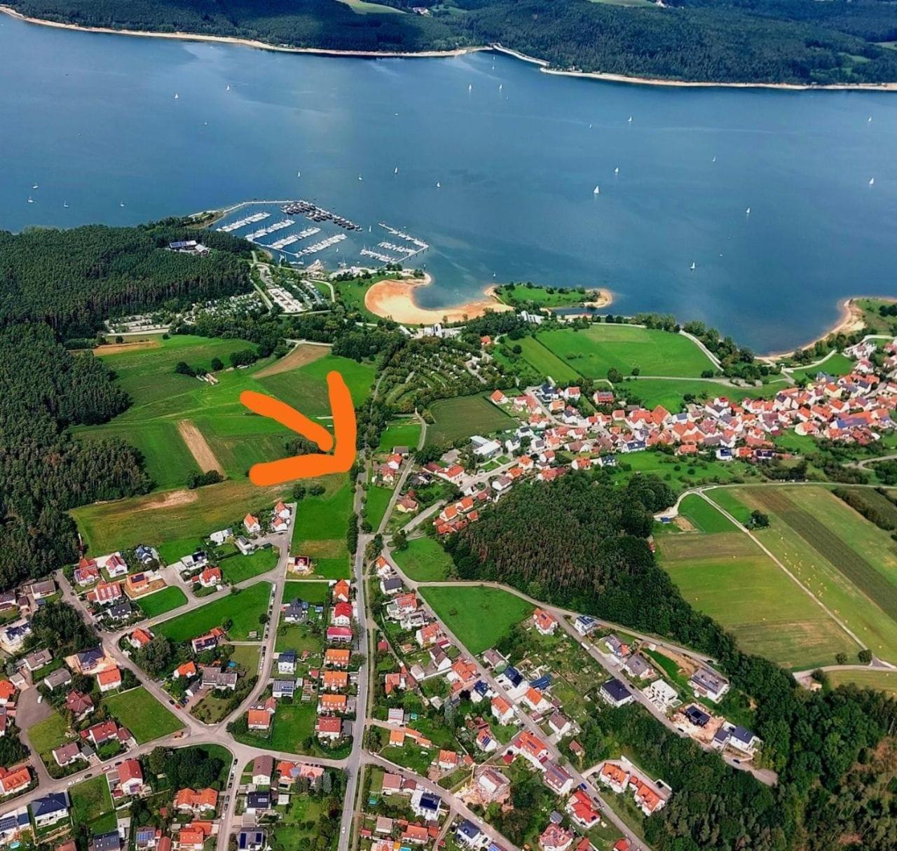 Ferienwohnung Brombachsee Ankerplatz Mit Sauna Bei Juliane Und Klaus Pleinfeld Exteriér fotografie